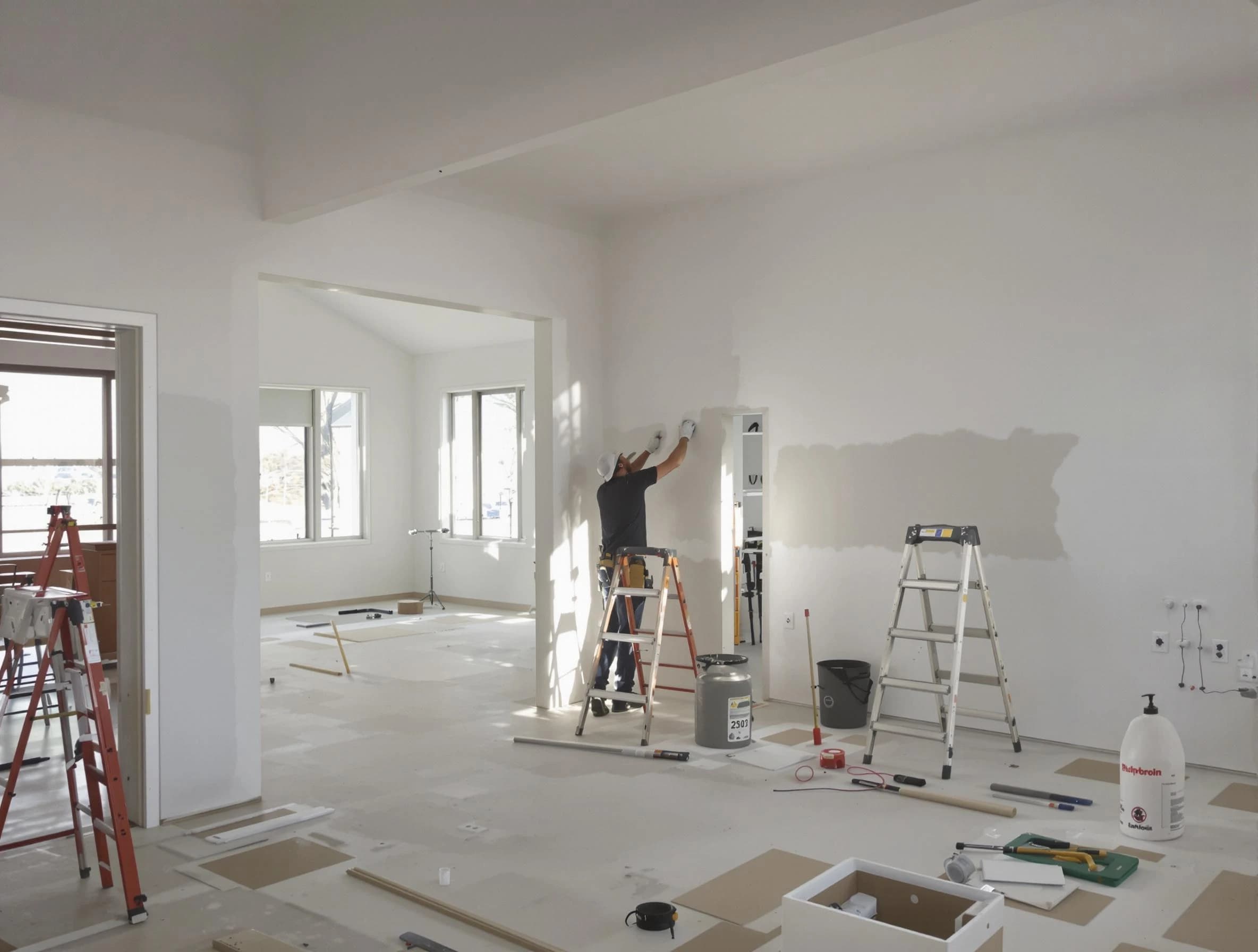 Detailed drywall installation with Broadview Heights House Painters in Broadview Heights