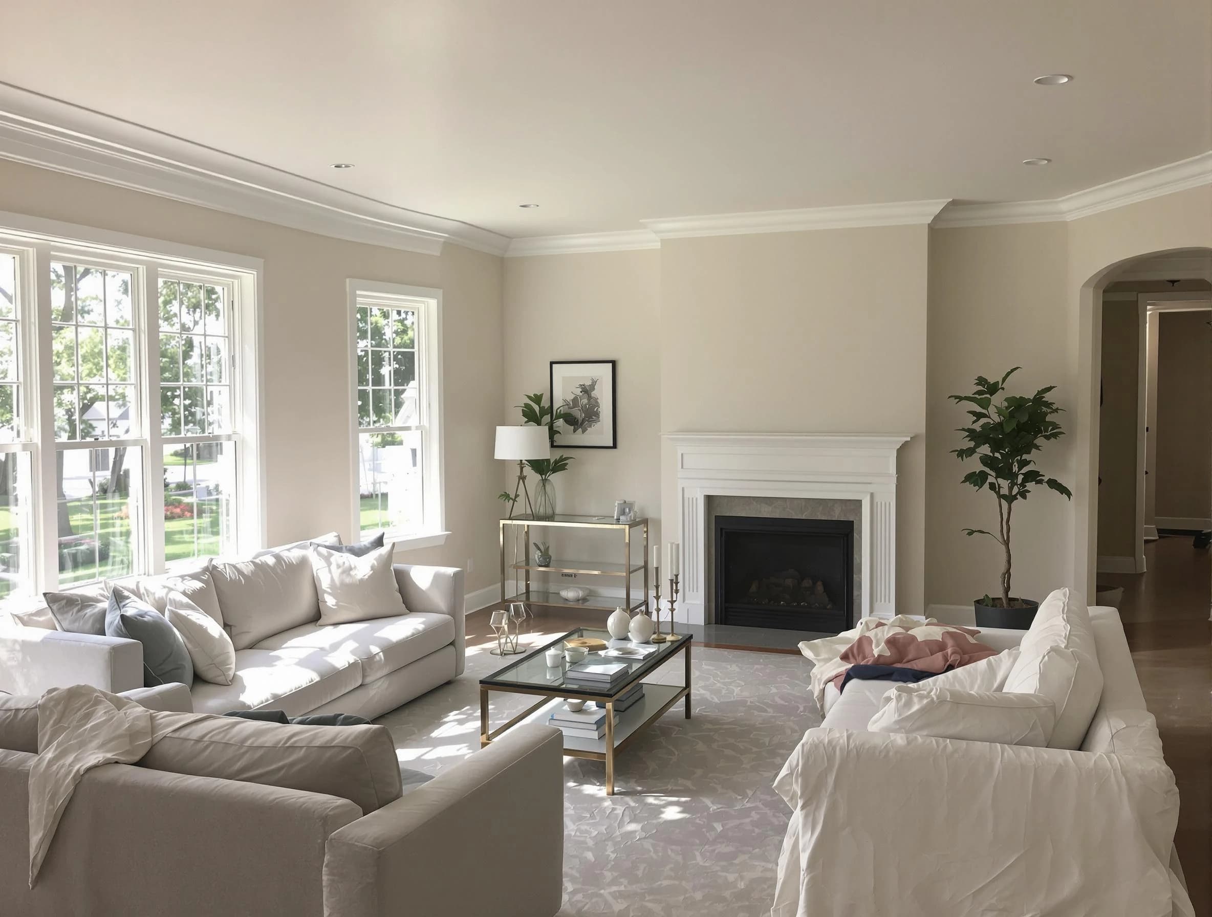 Interior painting by Broadview Heights House Painters experts in Broadview Heights, OH