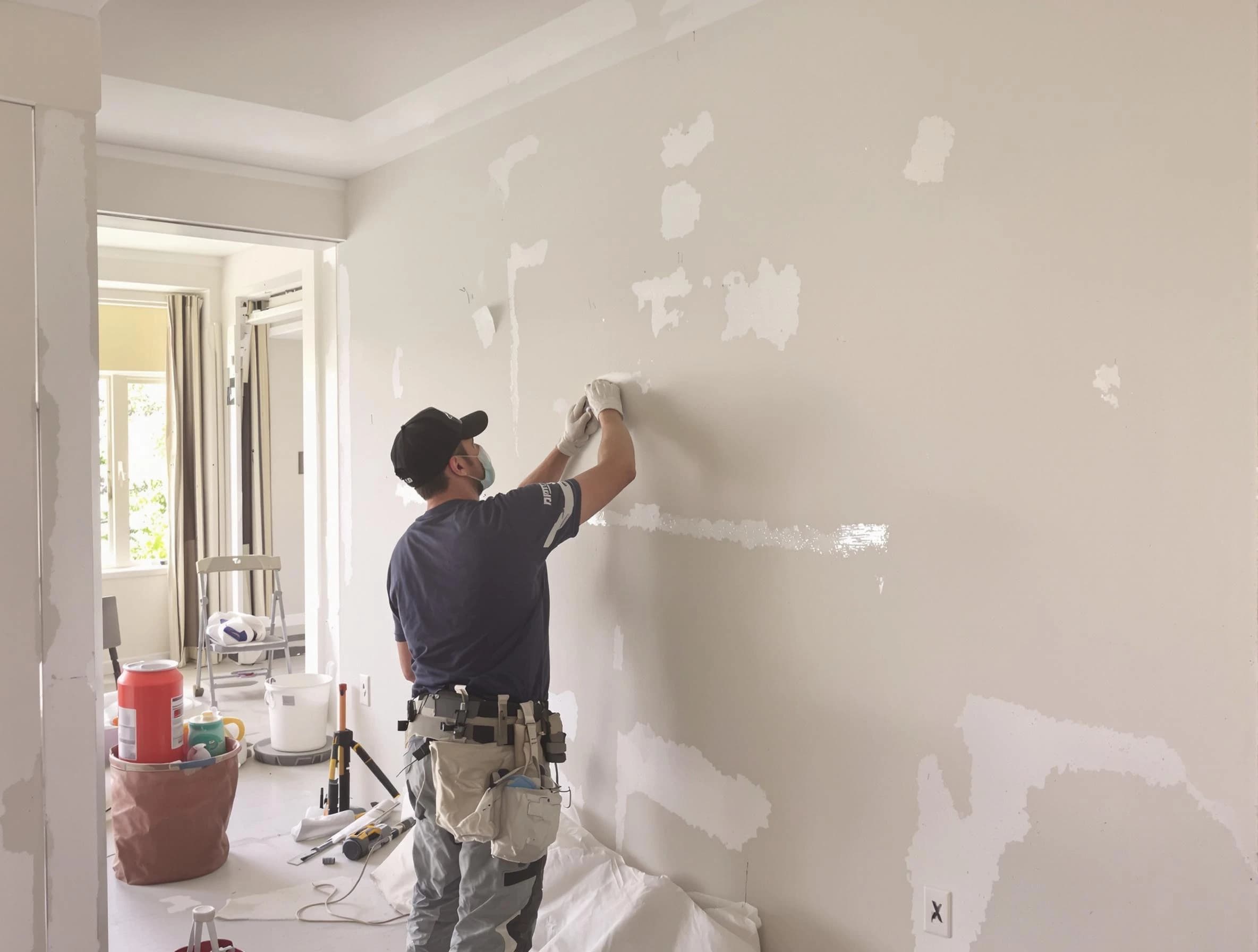 Taping and mudding service by Broadview Heights House Painters in Broadview Heights