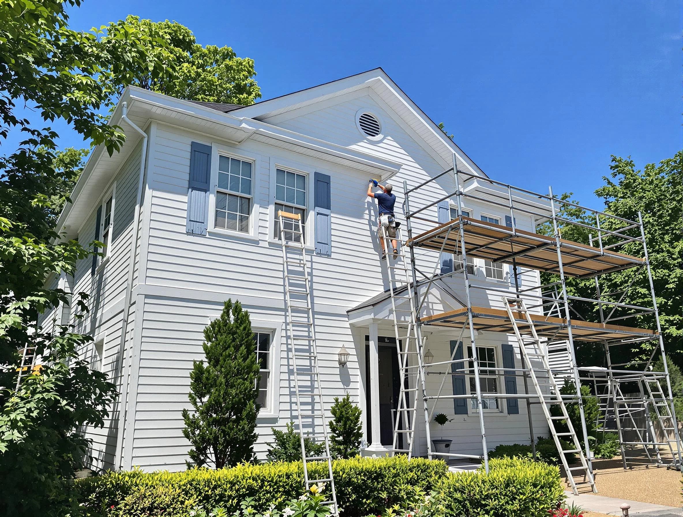Exterior House Painting in Broadview Heights
