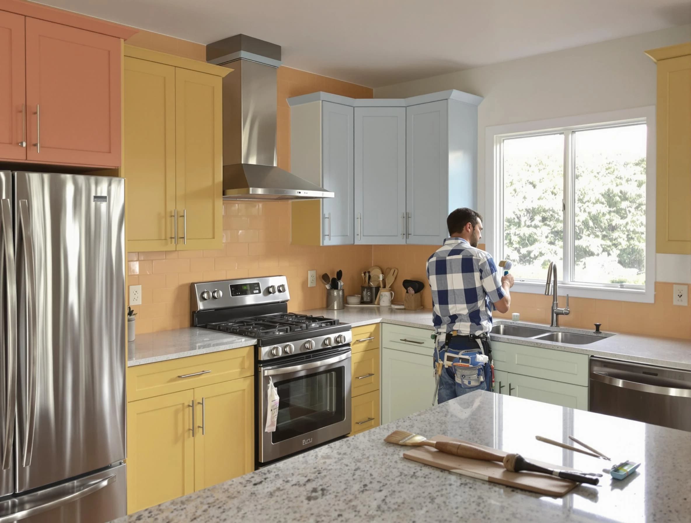 Kitchen and Cabinet Refinish in Broadview Heights